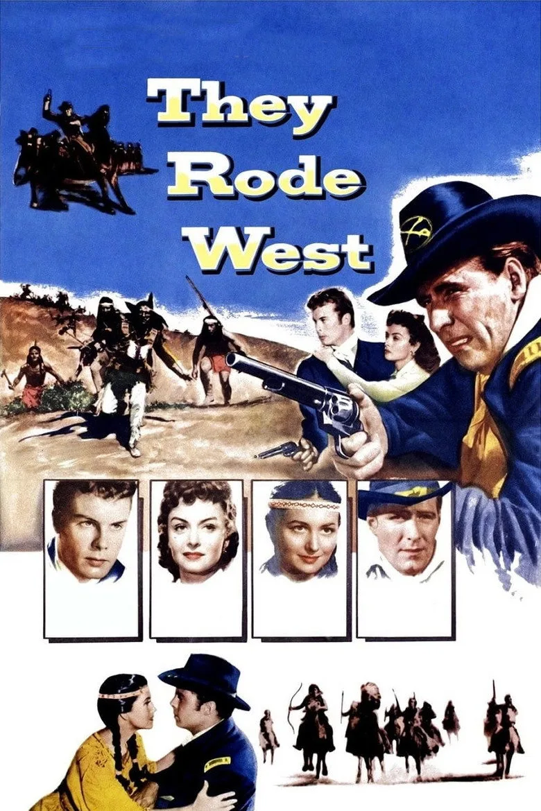They Rode West artwork