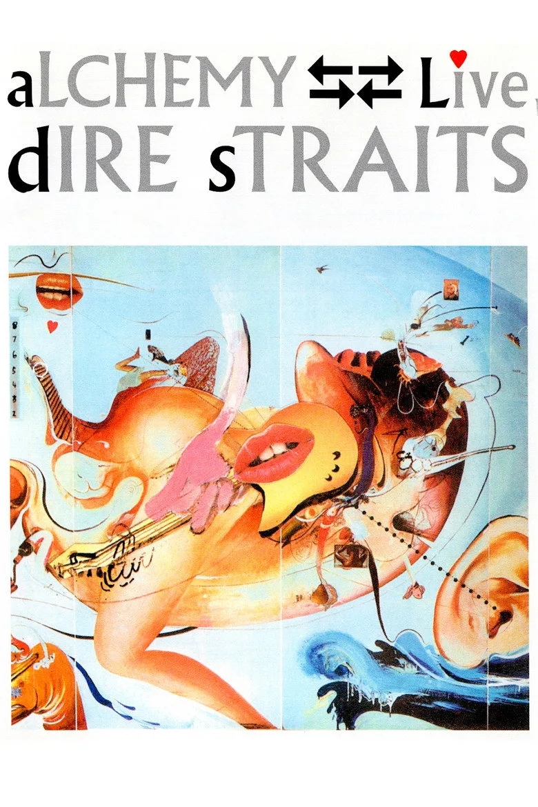 Dire Straits: Alchemy 1983 artwork