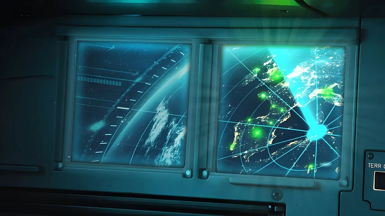 Alien Corridors artwork