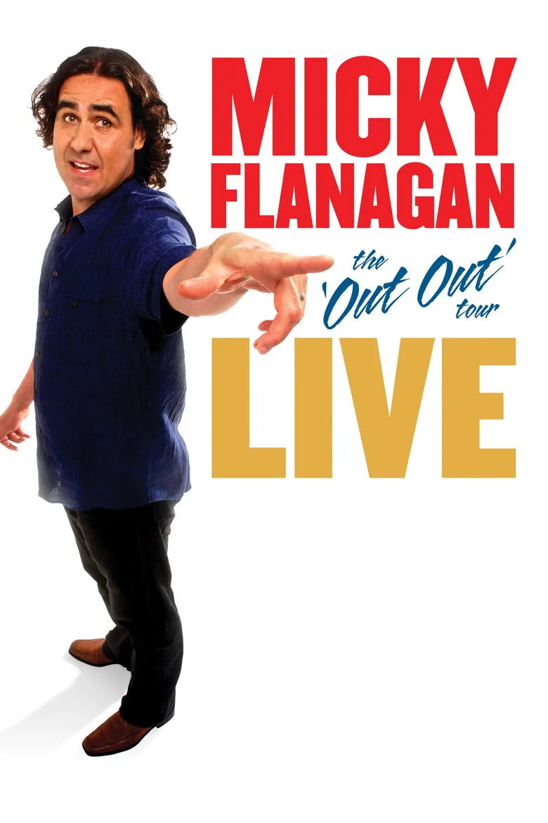 Micky Flanagan: The Out Out Tour artwork