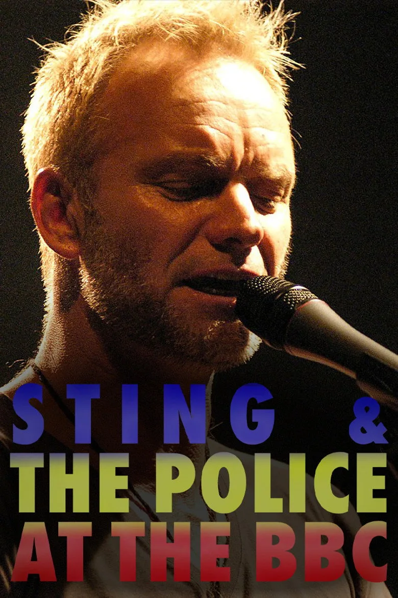 Sting and The Police at the BBC artwork