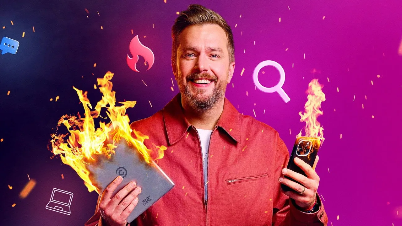 Iain Stirling's Roast The Internet artwork
